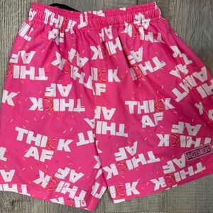 Women's Pink Athletic Shorts